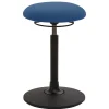 Wohnen Hocker<Ergonomischer Sitzhocker in Blau & Schwarz - Lamedda