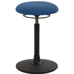 Wohnen Hocker<Ergonomischer Sitzhocker in Blau & Schwarz - Lamedda