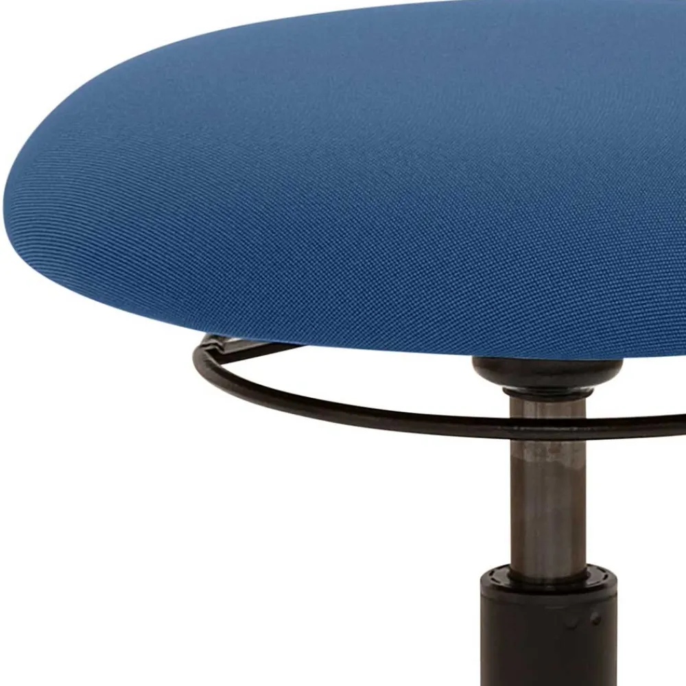 Wohnen Hocker<Ergonomischer Sitzhocker in Blau & Schwarz - Lamedda