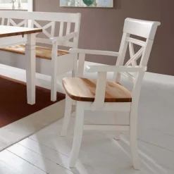 Wohnen Sitzgruppe<Essgruppe Lugon im Landhausstil (sechsteilig)