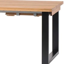 Wohnen Sitzgruppe<Essgruppe mit Ausziehtisch Set - Savetrac (siebenteilig)