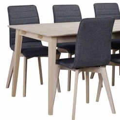 Wohnen Sitzgruppe<Essplatz Gruppe mit 6 Stühlen - Pessoa (siebenteilig)