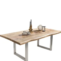 Wohnen Tische<Esstisch aus Mango Holz mit Baumkante - Matic