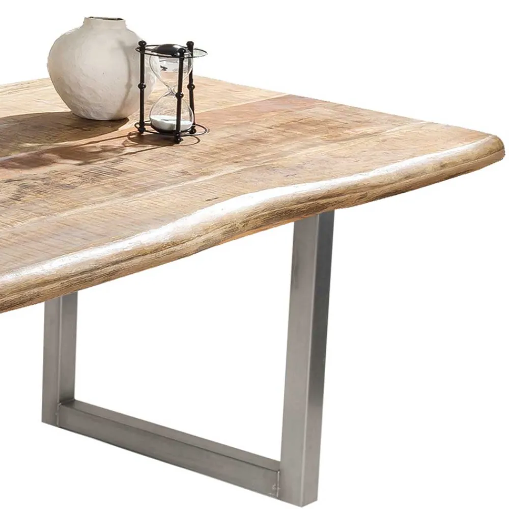 Wohnen Tische<Esstisch aus Mango Holz mit Baumkante - Matic
