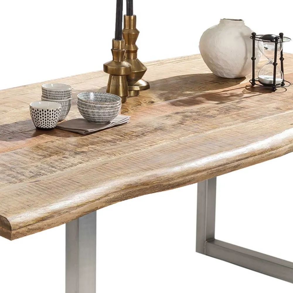 Wohnen Tische<Esstisch aus Mango Holz mit Baumkante - Matic