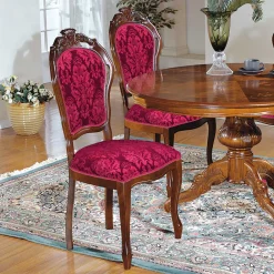 Wohnen Sitzgruppe<Esstisch Gruppe im Barock Stil - Vennezo (fünfteilig)