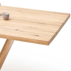 Wohnen Tische<Esstisch mit Balkeneiche Romus in 4 Größen