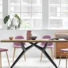 Wohnen Tische<Esstisch mit Holzplatte Akazie & Eisengestell - Sestron