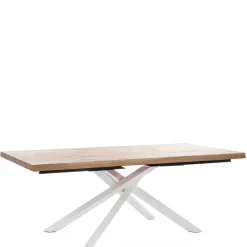 Wohnen Tische<Esstisch mit weißem Mikado Fußgestell - Ewarton