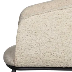 Wohnen Stühle<Esstisch Sessel in Beigegrau Boucle - Ayfina