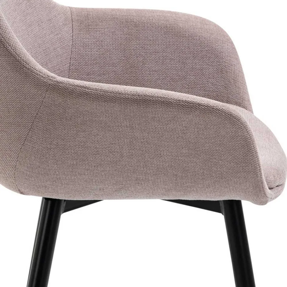 Wohnen Sitzgruppe<Esstisch und Stuhl Kombi modern - Icy (fünfteilig)