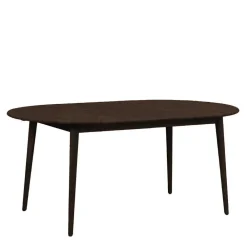 Wohnen Sitzgruppe<Esstischgruppe in Eiche Dunkel & Beige - Relencia (siebenteilig)