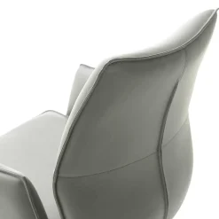 Wohnen Stühle<Esstisch-Sessel aus Leder und Eichenholz - Azona (2er Set)