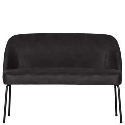 Wohnen Sitzbank<Esstischsofa aus Recyclingleder und Metall - Marietta