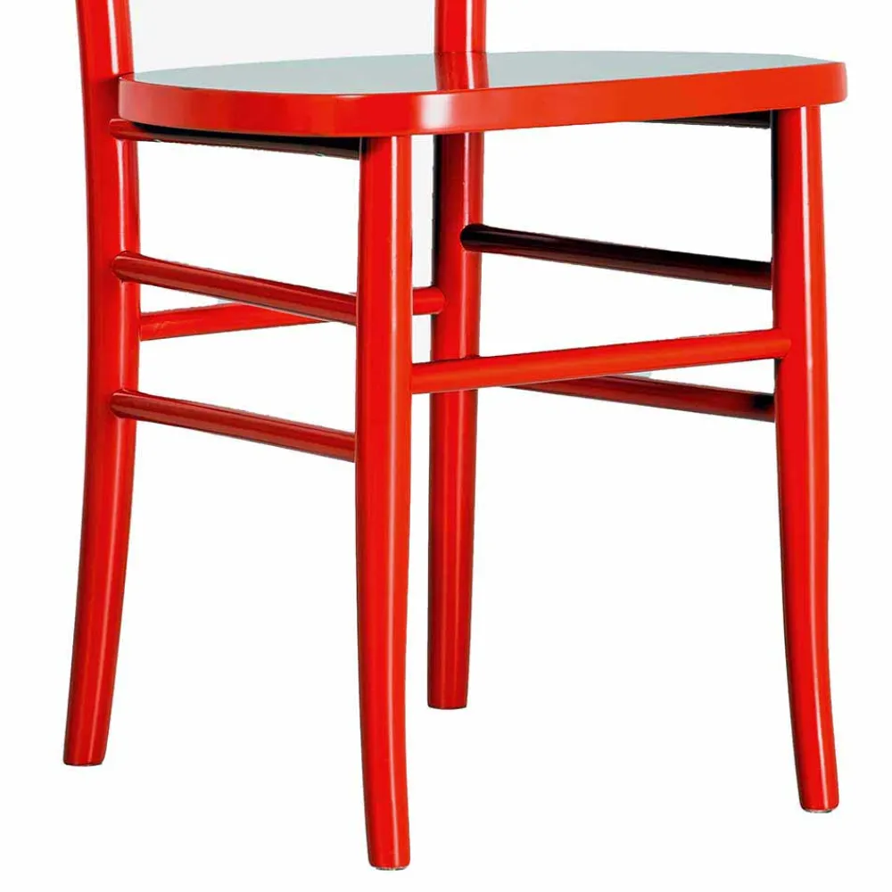 Wohnen Stühle<Esstischstuhl Henry in Rot (2er Set)