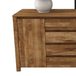 Wohnen Sideboards<Esszimmer Anrichte Nadalia aus Wildeiche Massivholz