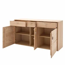 Wohnen Sideboards<Esszimmer Anrichte Vernella aus Eiche