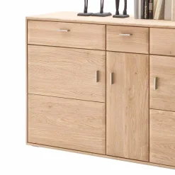 Wohnen Sideboards<Esszimmer Anrichte Vernella aus Eiche