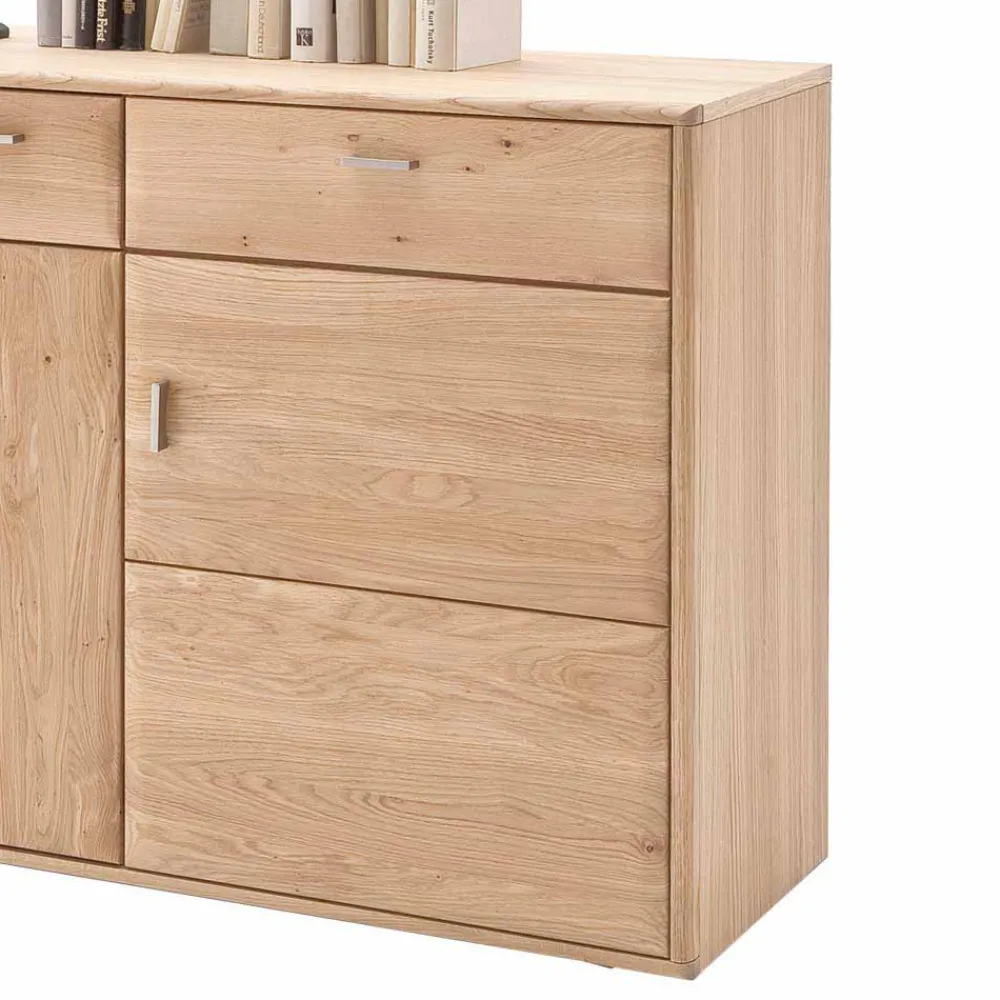 Wohnen Sideboards<Esszimmer Anrichte Vernella aus Eiche