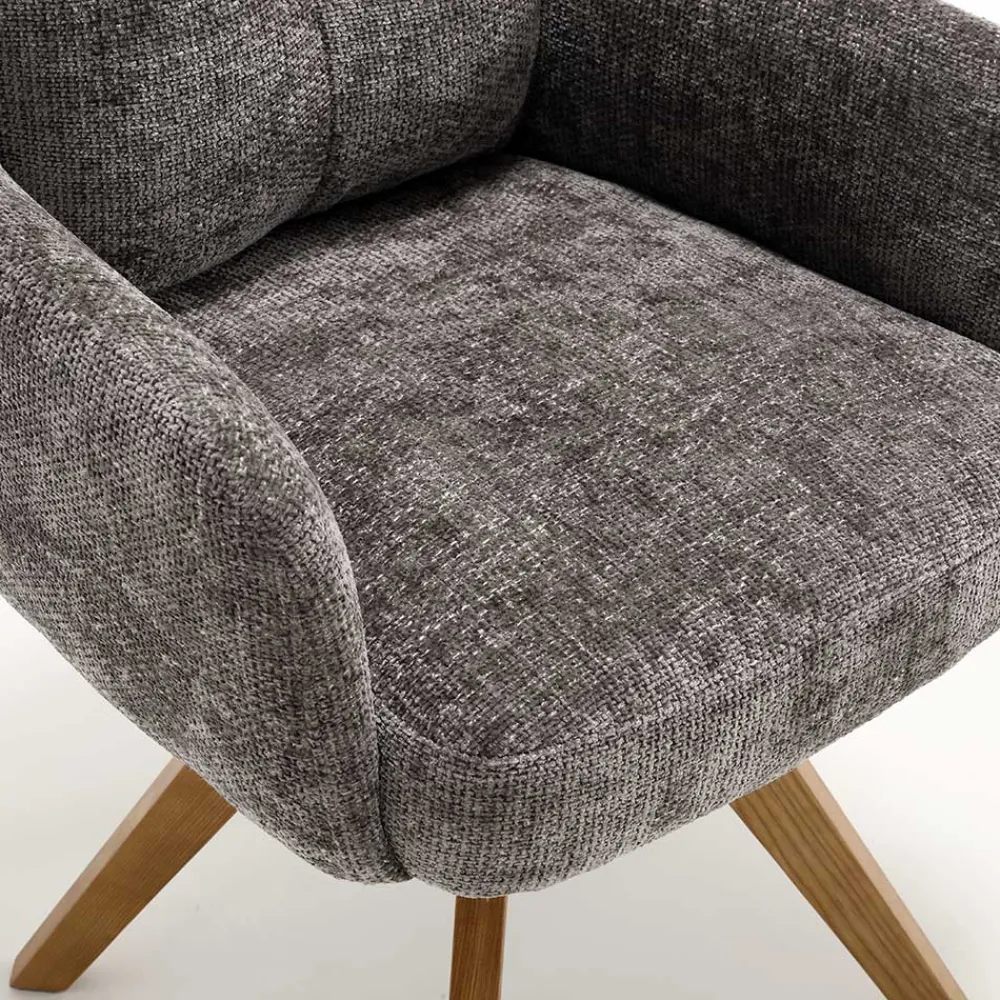 Wohnen Stühle<Esszimmer Armlehnenstuhl drehbar - Novumsa (2er Set)