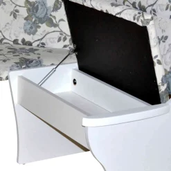 Wohnen Sitzbank<Esszimmer Eckbank in Weiß - Pisa