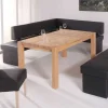 Wohnen Sitzbank<Esszimmer Eckbank Stilisto in Schwarz