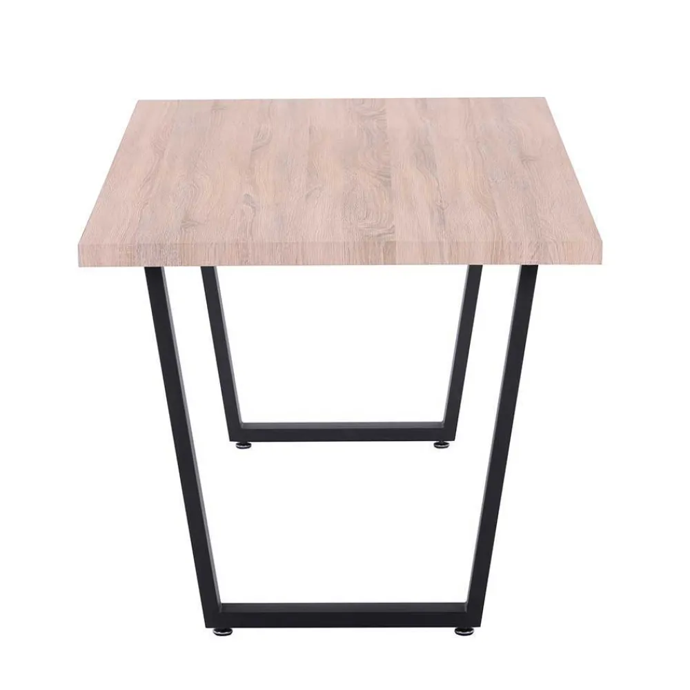 Wohnen Sitzgruppe<Esszimmer Esstisch & Armlehner Stühle - Siza (fünfteilig)