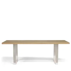 Wohnen Tische<Esszimmer Esstisch in Eiche Bianco Holz - Merida