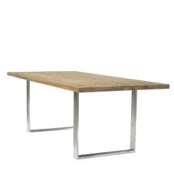 Wohnen Tische<Esszimmer Esstisch in Eiche Bianco Holz - Merida