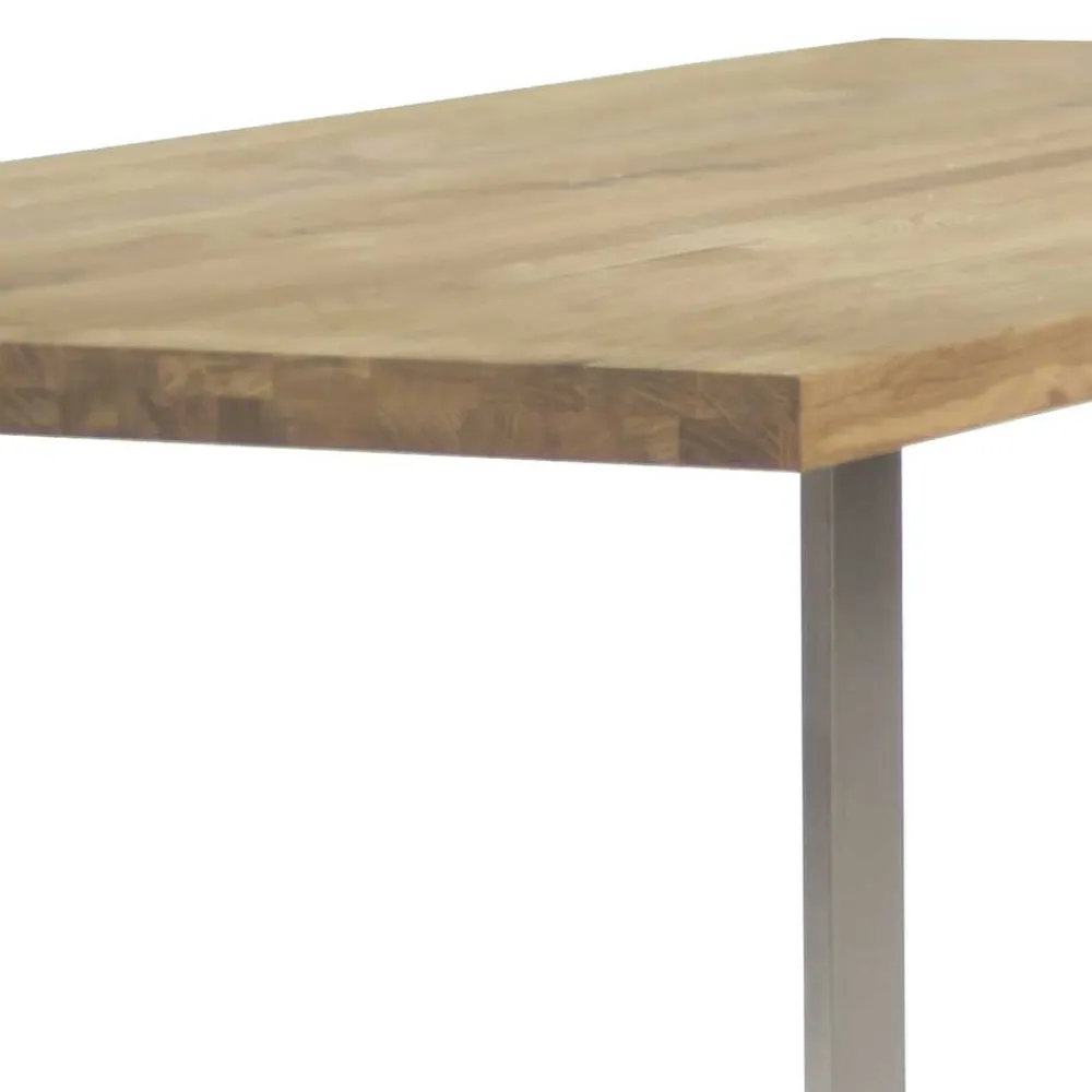 Wohnen Tische<Esszimmer Esstisch in Eiche Bianco Holz - Merida