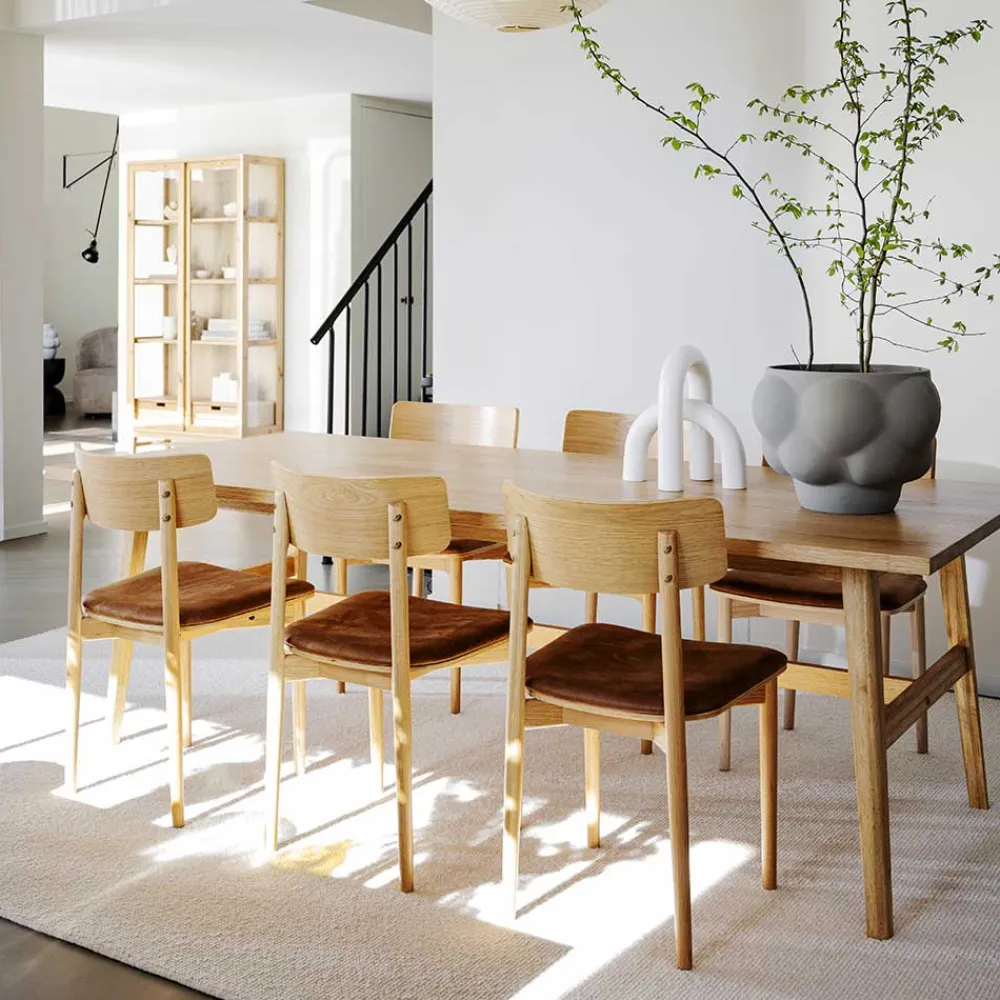 Wohnen Sitzgruppe<Esszimmer Esstischgruppe modern - Congada (siebenteilig)