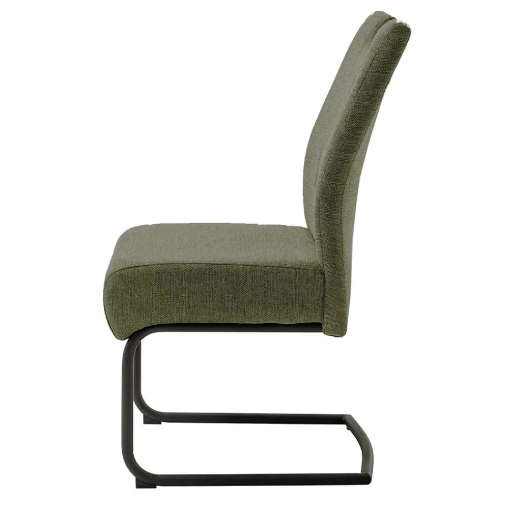 Wohnen Sessel<Esszimmer Freischwinger mit Federkern - Surci (2er Set)