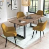 Wohnen Tische<Esszimmer Gruppe in modernem Design - Tegal (fünfteilig)