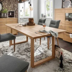 Wohnen Tische<Esszimmer Holztisch aus geölter Wildeiche - Loitons