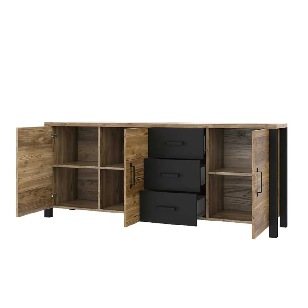 Wohnen Sideboards<Esszimmer Kommode in Fichte verwittert NB - Simeona
