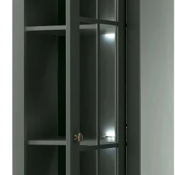 Wohnen Wohnwände<Esszimmer Möbel Set in Dunkelgrün - Niestov (vierteilig)