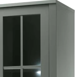 Wohnen Wohnwände<Esszimmer Möbel Set in Dunkelgrün - Niestov (vierteilig)