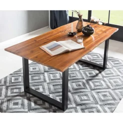 Wohnen Sitzgruppe<Esszimmer Möbelset modern - Bornholma (fünfteilig)