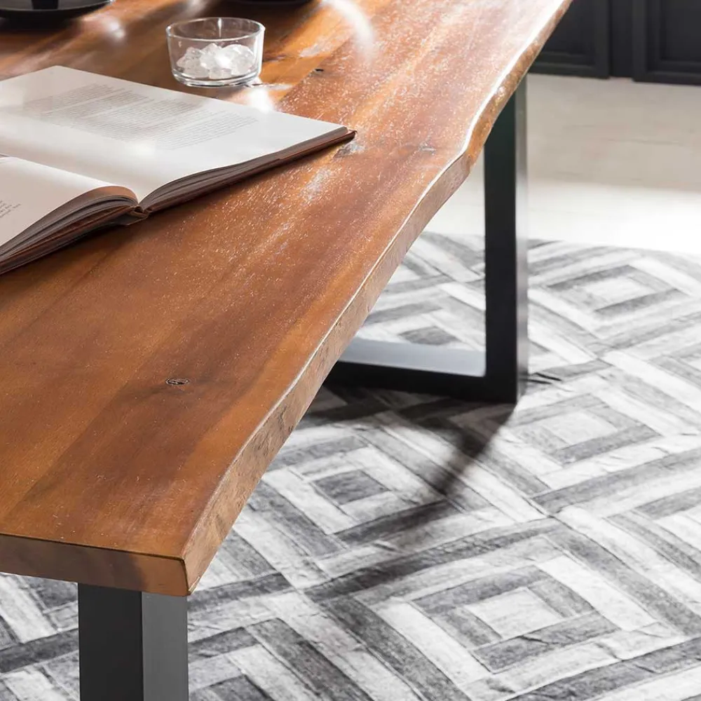 Wohnen Sitzgruppe<Esszimmer Möbelset modern - Bornholma (fünfteilig)