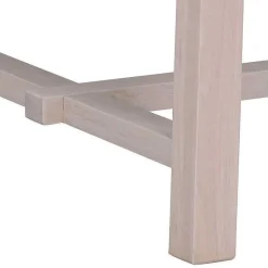 Wohnen Sitzgruppe<Esszimmer 4-Personen Gruppe White Wash - Dioca (fünfteilig)