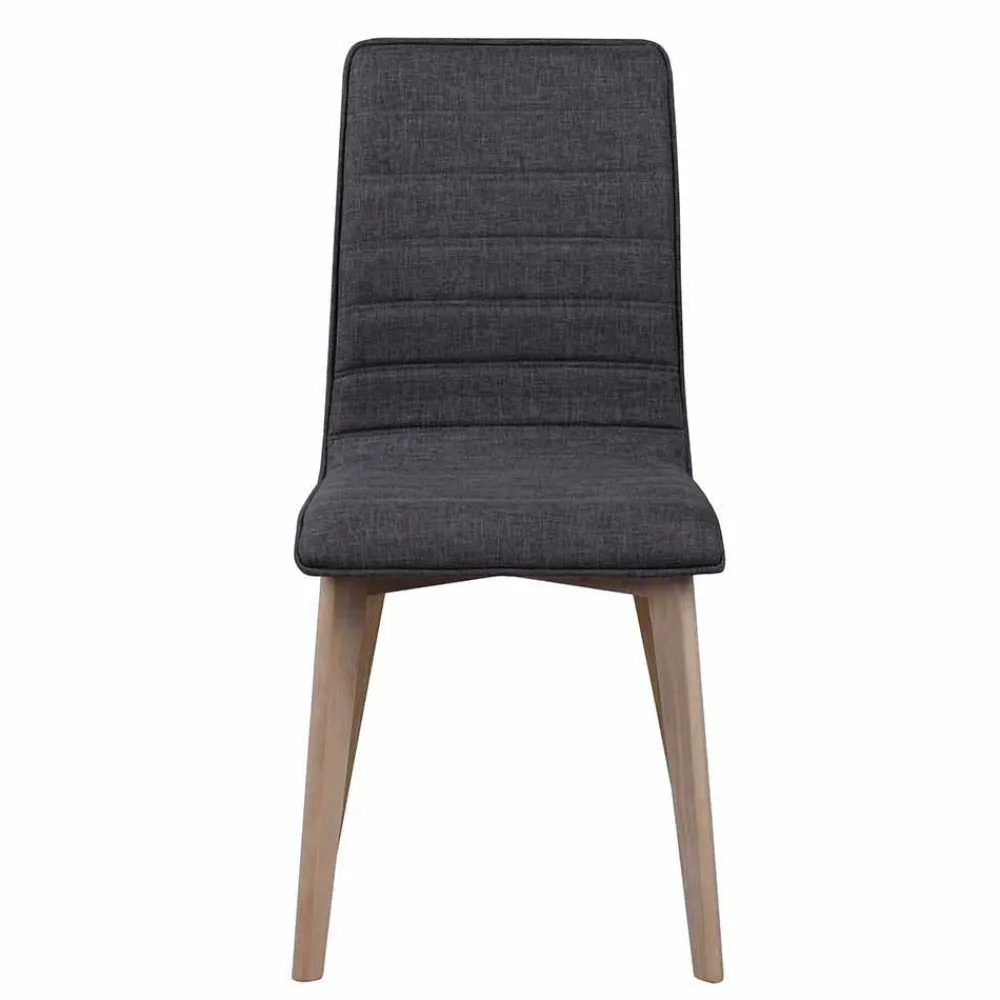 Wohnen Sitzgruppe<Esszimmer 4-Personen Gruppe White Wash - Dioca (fünfteilig)
