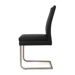 Wohnen Stühle|Sessel<Esszimmer Schwingstuhl mit Kunstleder - Monty (2er Set)
