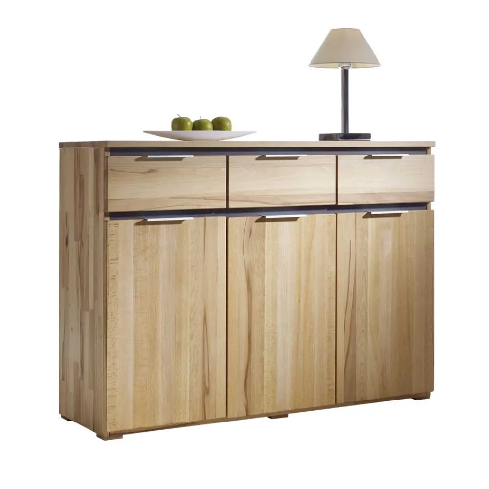 Wohnen Sideboards<Esszimmer Sideboard Leyrina aus Kernbuche geölt