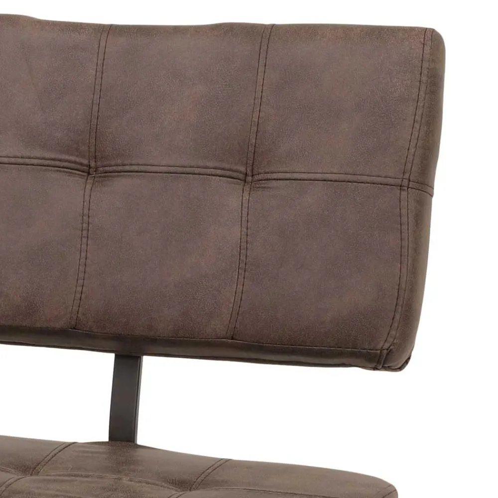 Wohnen Sitzbank<Esszimmer Sitzbank Laticio in Braun Microfaser