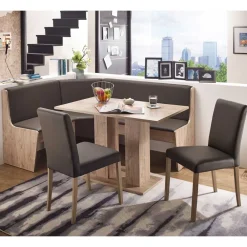 Wohnen Sitzgruppe<Esszimmer Sitzgruppe Anuta mit Eckbank (vierteilig)