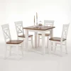 Wohnen Sitzgruppe<Esszimmer Sitzgruppe Barlad im Landhausstil (fünfteilig)