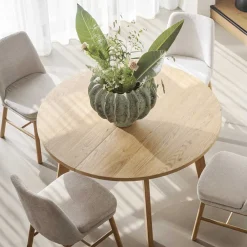 Wohnen Sitzgruppe<Esszimmer Sitzgruppe im Scandi Chic - Rascilda (siebenteilig)