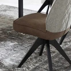 Wohnen Sitzgruppe<Esszimmer Sitzgruppe mit sechs Sitzplätzen - Niam (siebenteilig)