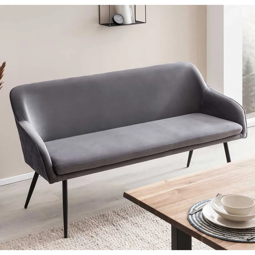 Wohnen Tische<Esszimmer Sitzgruppe mit Bank Set - Jalona (sechsteilig)