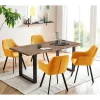 Wohnen Sitzgruppe<Esszimmer Sitzgruppe Set - Hemorian (fünfteilig)